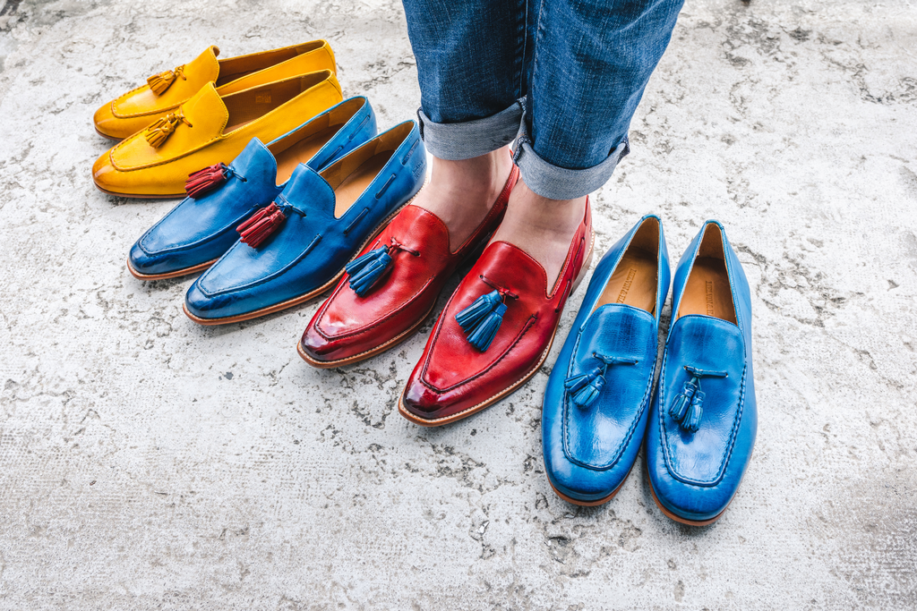 Aardrijkskunde hoorbaar waterstof Gekleurde schoenen | Trends Melvin & Hamilton