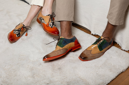 Klassieke schoenen opnieuw ontworpen voor heren en dames door Melvin & Hamilton