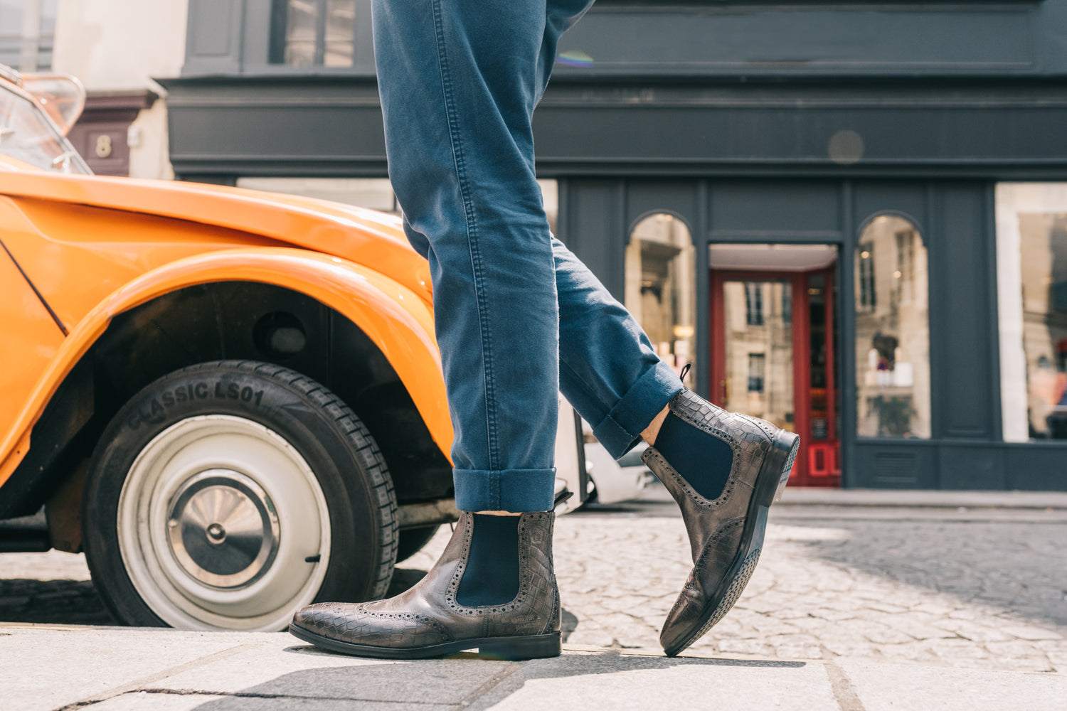 Heren enkellaarzen Greg 2 Melvin & Hamilton