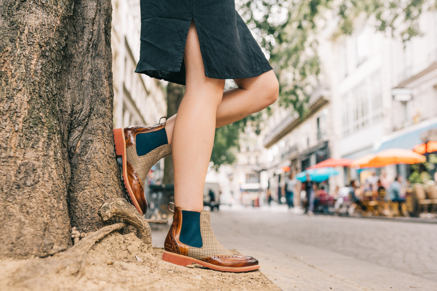 Dames enkellaarzen Amelie 5 Melvin & Hamilton