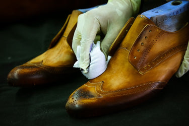 Plantaardig gelooid leer - Melvin & Hamilton