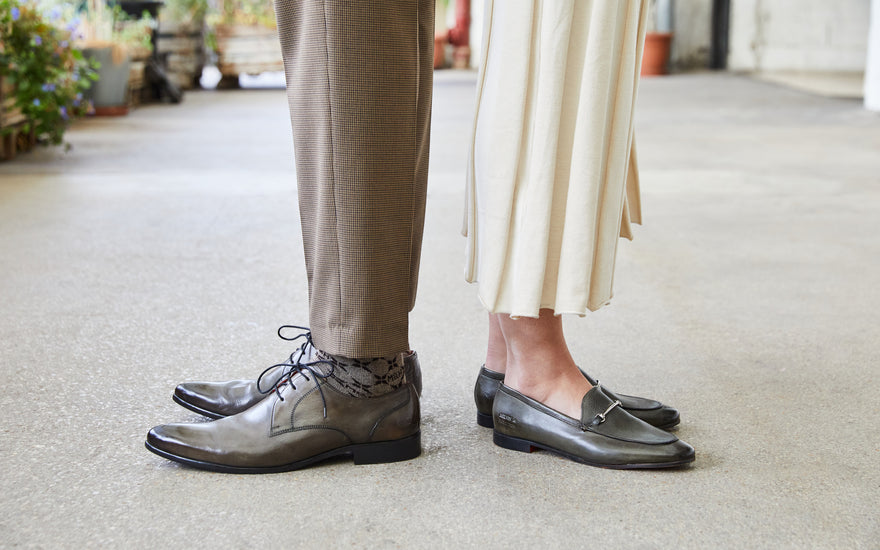 Kaki schoenen voor heren en dames Melvin & Hamilton