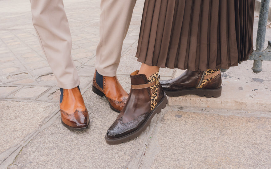 Laarzen in "Budapest" stijl - Melvin & Hamilton