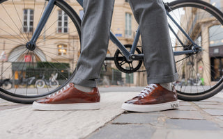 Heren Sneaker Harvey 88 Melvin & Hamilton met pak