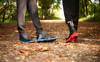 Ultralichte rubberzolen van Melvin & Hamilton