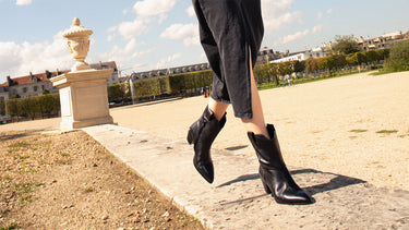 Dames zwarte enkellaarsjes Cosma 1 Melvin & Hamilton