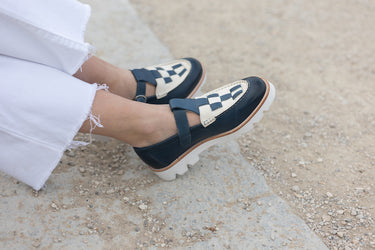 Dames monks van gevlochten leer Jade 14 Melvin & Hamilton