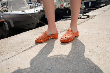 Dames leren clogs Maria 1 Melvin & Hamilton