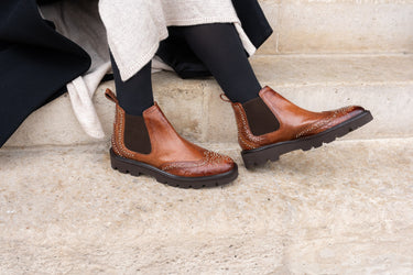 Dames enkellaarsjes Sally 45 Melvin & Hamilton