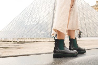 Dames zwarte enkellaarsjes Sybill 33 Melvin & Hamilton