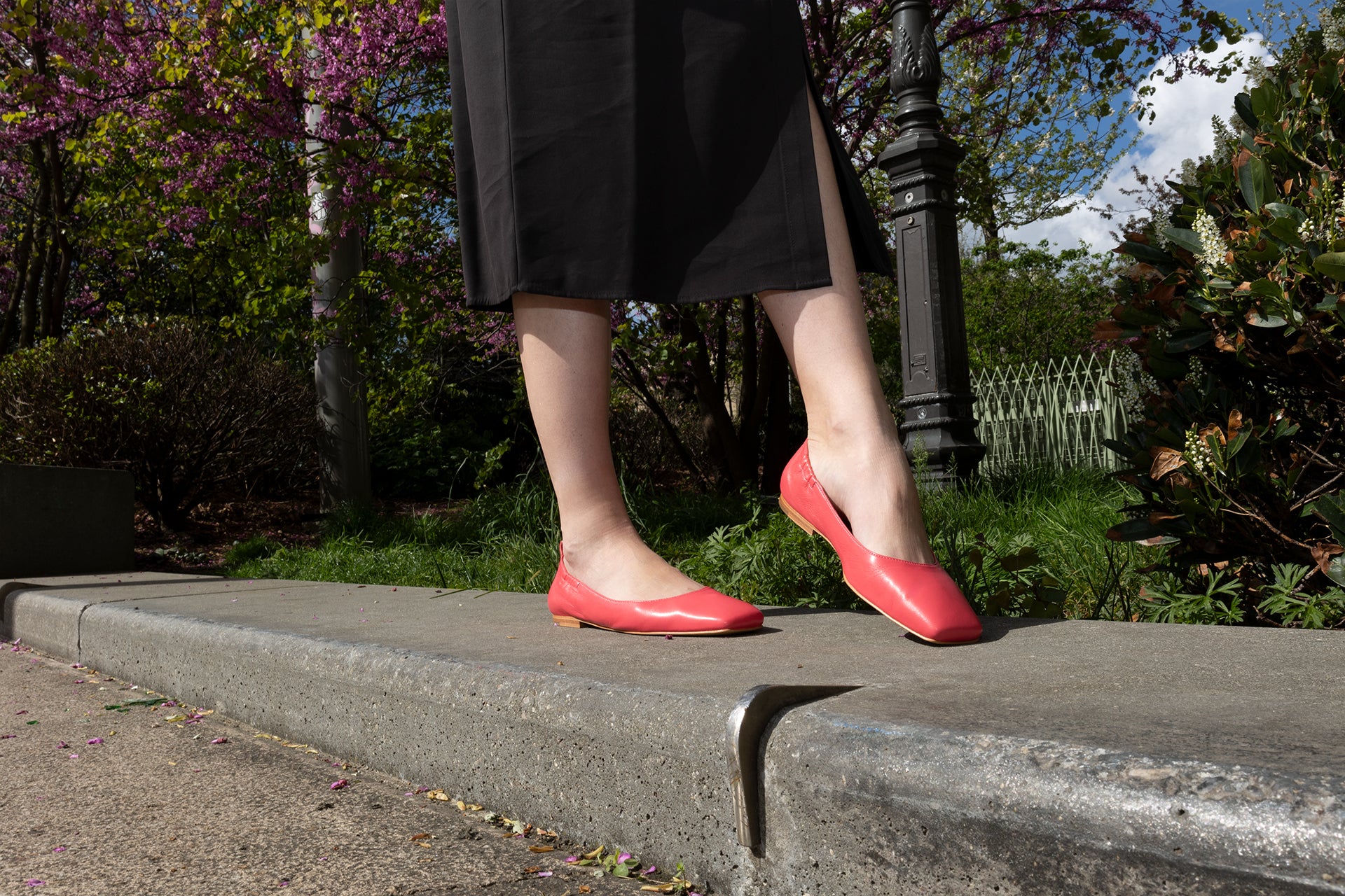 Wonders -Dames crÈme ballerina's & mocassins