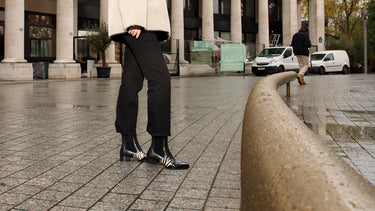 Dames zwarte santiags Marlin 74 Melvin & Hamilton